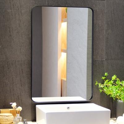Espelhos de metal emoldurados sob medida A escolha perfeita para decoração de banheiro contemporâneo