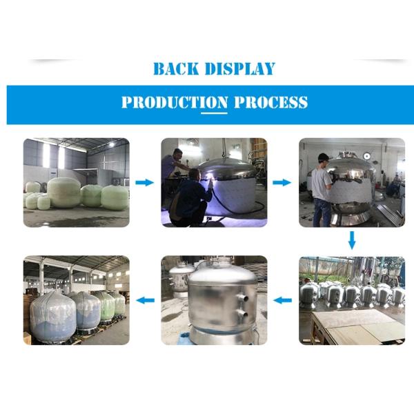 фильтр песка держателя 450мм бортовой для бассейна