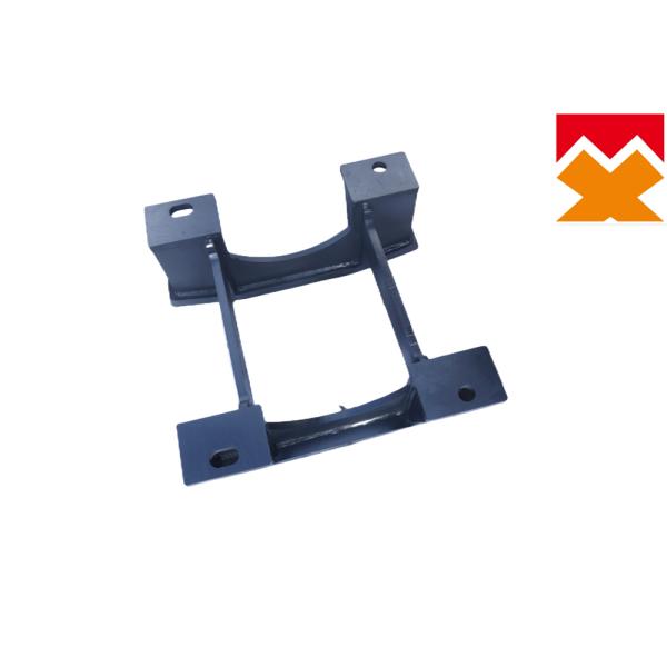 Black ZX870 Excavator Track Guard Q35B Material Forging Casting Process