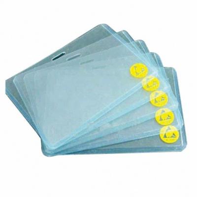 10E5 Ohms ESD Badge Holder ESD Protected Area Products