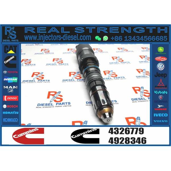 Common rail injector fuel injecto 4326779 4928346 4928349 for QSK23 Excavator QSK23 QSK45 QSK60