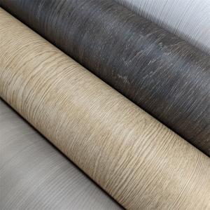1400 Mm Width PVC Lamination Film Wooden Pvc Foil For Cabinets Decor
