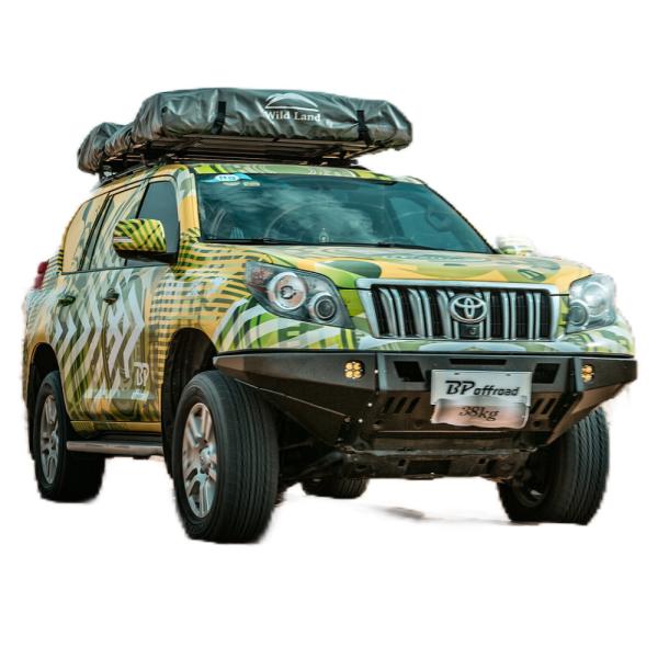 LC150-A10L-H110 Black Off Road Bumpers , Front Bar Bumper For TOYOTA SUV