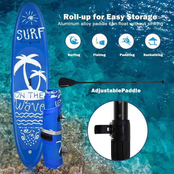 Youth Blue 13PS 9.8' Inflatable Surf SUP