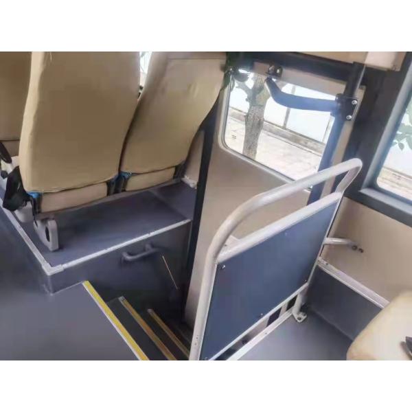 Более высокий автобус в тренере Танзании KLQ6129 Yutong длинном используемом везет 65 автобус на автобусе каботажного судна Тойота плана двигателя 2+3 фронта мест RHD