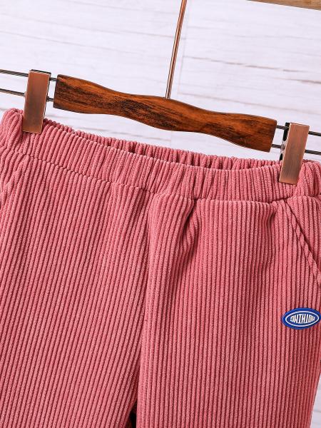 Bolsos da frente Calças bordadas personalizadas Anti encolher Para treino uso diário