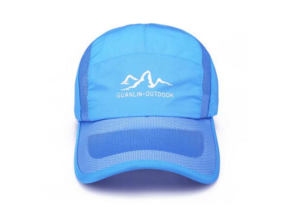 White Outdoor Mesh Back Trucker Hats , Soft Touch Mesh Back Baseball Caps