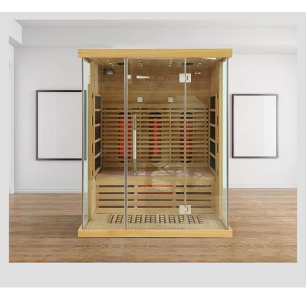 Крытый роскошный спа держит пар здоровья тела и ультракрасную сауну 1900W