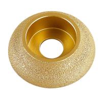le vide de meulage de quartz de 10mm 15mm 20mm a soudé Diamond Cup Wheel Dia 75mm