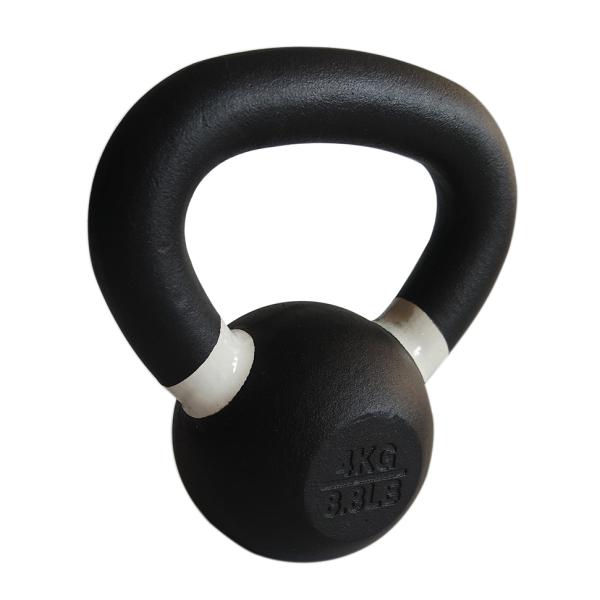 Power Coated Gym Equipment Kettlebells 5lb-80lb Size Cast Iron Material