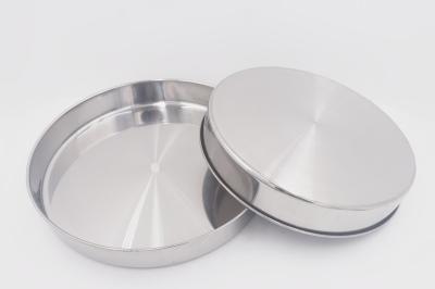 28.32.36cm Cookware set different size cake baking tray big round steel pizza plate
