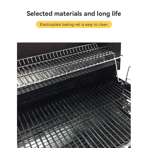 Устройство для защиты от высокого давления и дымоотводы, оборудованное 23 кг угольной гриль