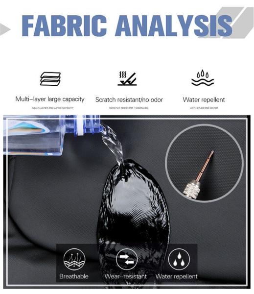 Multi functional Classic Fashion Laptop Backpack for Men Camping Outdoor Custom Logo Travel Sport Backpack with USB