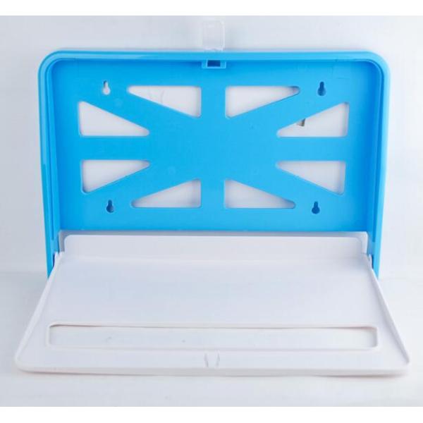 Wall Mounted Health Gards Toilet Seat Cover Dispenser White For Hand Cleaning