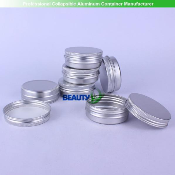50ml Cosmetic packaging face care face body cream Empty Aluminum Jars