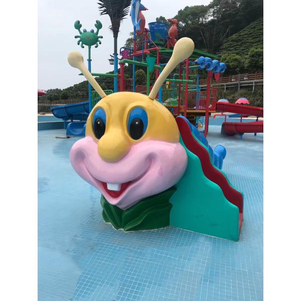 Водные горки корабля игровой площадки TUV для курорта задворк