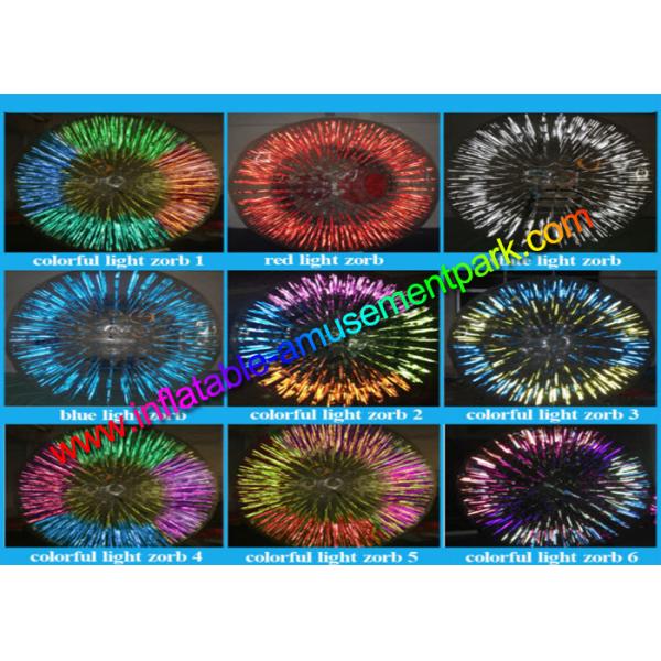 bola inflável de Zorbing do corpo da grama de 2.5m, bola humana do hamster com PVC/TPU