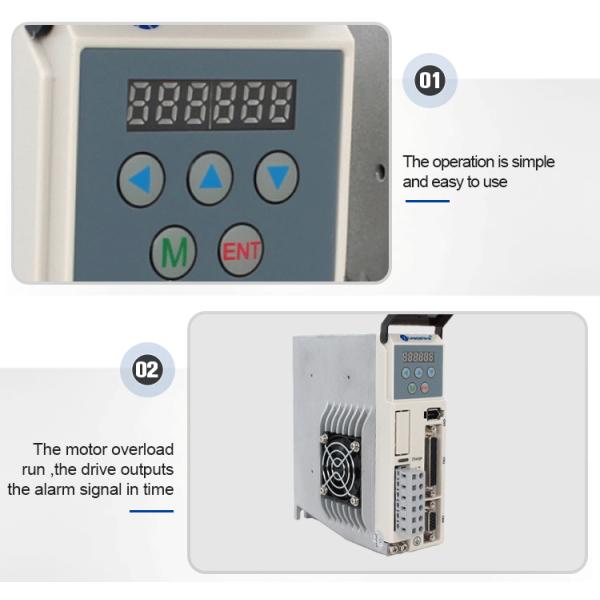 Speed Stepper Motor Drive for CNC Cutting Machine Leadshine H2-758 Rated Speed 1500rpm
