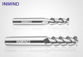 14 mm / 16 mm 3 Flute Aluminum End Mill for aluminum , 0.8 um Grain Size