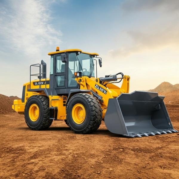 Bucket 4.5m3 ZL50GV 5 tonnes chargeur à roues durable fiable