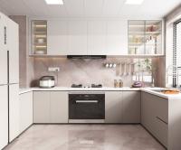 Home Furniture Luxury Modular Wooden Kitchen Cabinet Set Cabinetry