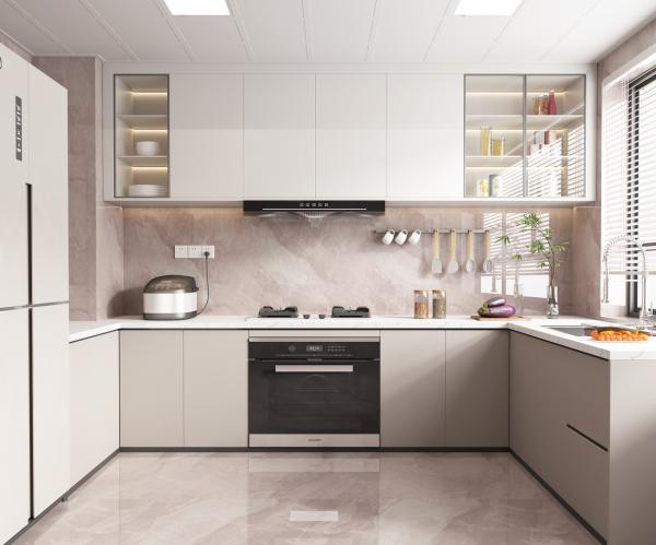 Home Furniture Luxury Modular Wooden Kitchen Cabinet Set Cabinetry
