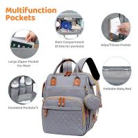 Saco personalizado da mamã com correia ajustável e ucha para o bebê