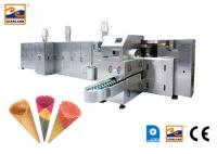 Multi tipo funcional automático linha do rolo de produção do biscoito do waffle, 93 partes de molde de cozimento de 240*240mm.