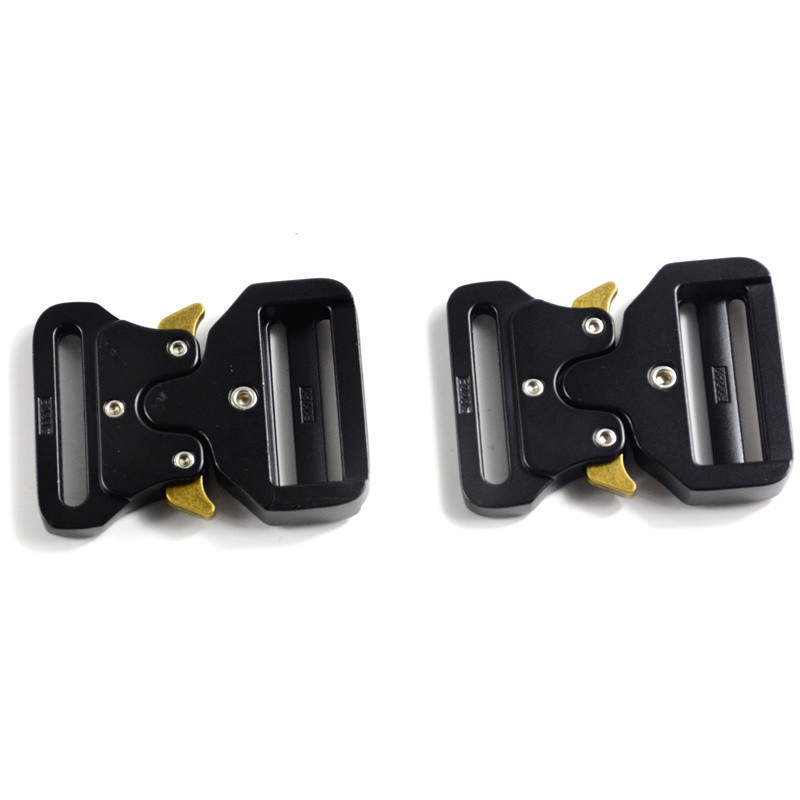 38mm Alloy Belt Buckle Quick Release Metal Tactical Cobra Buckle for Outdoor Activity