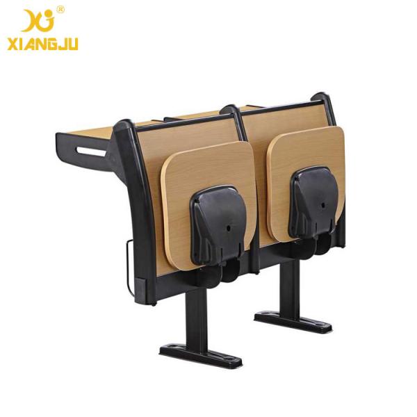 Metal frame Plywood College Student Desk And Chair Set 5 Years Guarantee