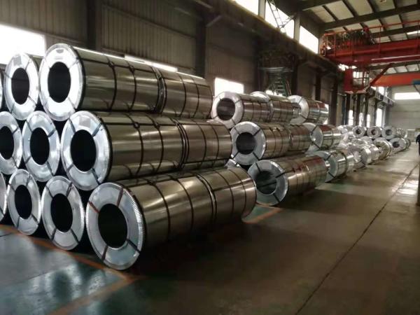 0.6mm Thickness Alu - Zinc Galvalume Steel Coil For Rolling Doors DIN Standard