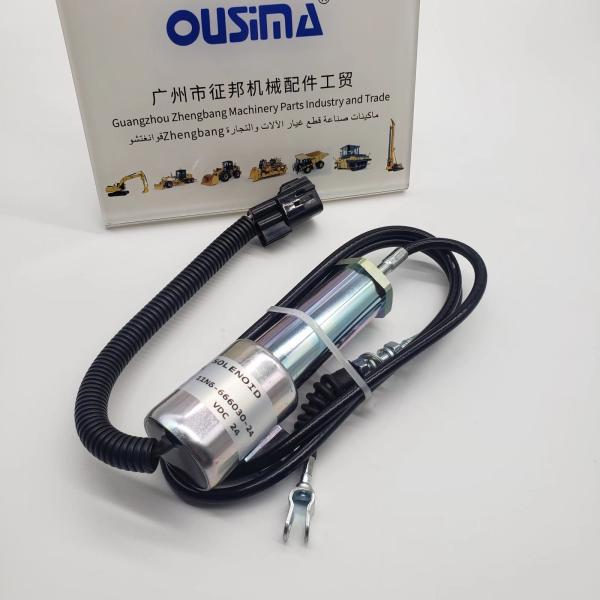 11N6-666030 24V Shut Off Solenoid For Hyundai 130-5 R210-7 R210 11E1