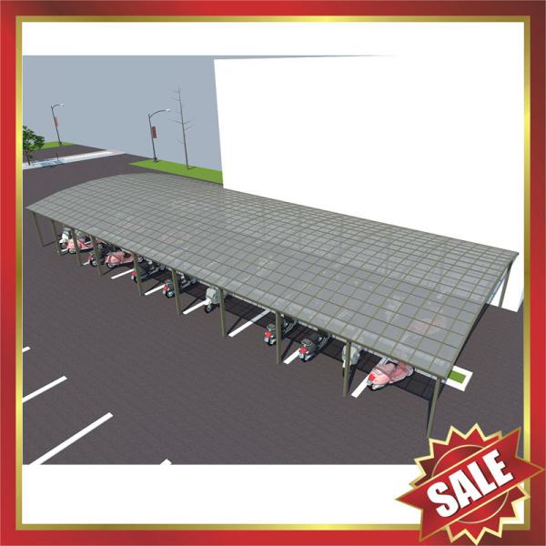 Nice metal aluminum alloy polycarbonate pc carport parking car shed bike bicycle motorcycle shelter cover canopy awining