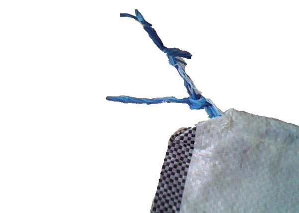 White Empty Polypropylene Sandbags , Heavy Duty Plastic Bags For Sand Packing