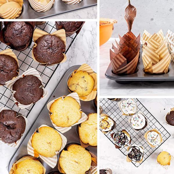 US Currency Disposable Paper Cake Cup for Family/Cake Shop Eco-friendly
