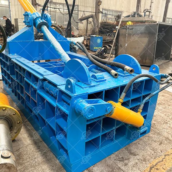 Scrap Metal Press Aluminum Recycling Baler Aluminum Cans UBC Baler Machine For Scrap Metal Recycling