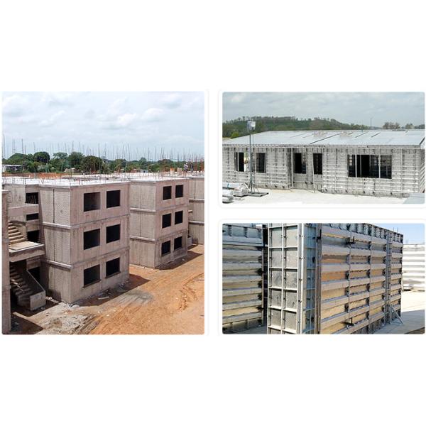 Waterproof Aluminum Formwork Construction 60KN/M2 Peri Trio Formwork