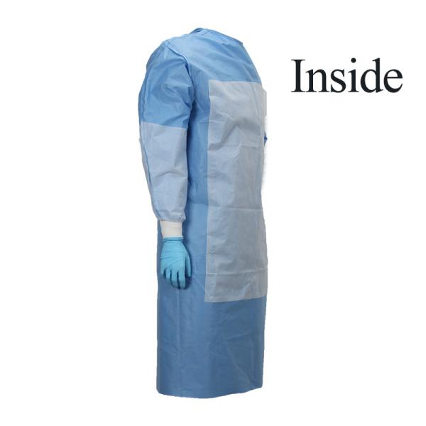 AAMI Level 3 SMS Reinforced Disposable Surgical Gown