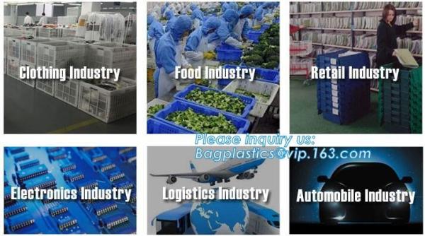 Multi-purpose Euro logistics plastic box ; Plastic turnover box, pp corrugated sheet Box plastic transport box turnover