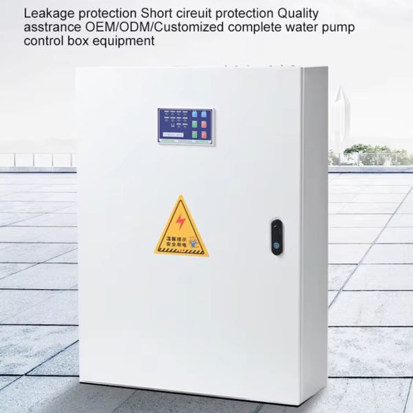 Waterproof Pump Control Box with Three-Phase Four-Wire Design for 220V/380V Power Distribution Cabinet