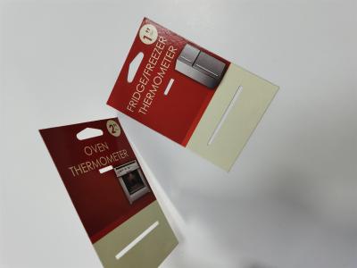 Folding Paper Blister Clamshell Packaging With Side Hard Paper Card