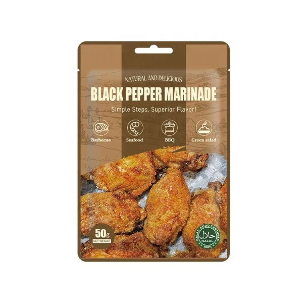 Hot Selling McSino Dried Black Pepper Flavored BBQ Seasoning Powder Bold Flavored Mixed Spices & Marinade