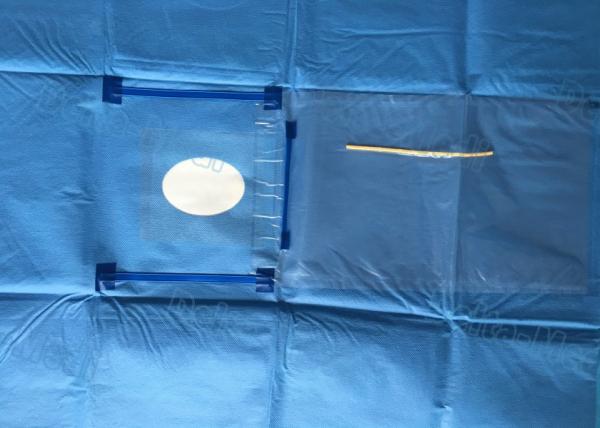 Eye / Ophthalmic Disposable Sterile Surgical Drapes With Incision Film With Liquid Collection Pouch