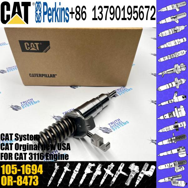 Injetor de trilho comum 105-1694 OR-8473 0R-8467 127-8220 para motores de camião Caterpillar