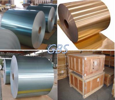 golden aluminium finstock , application of heater, evaporators, cooling machines