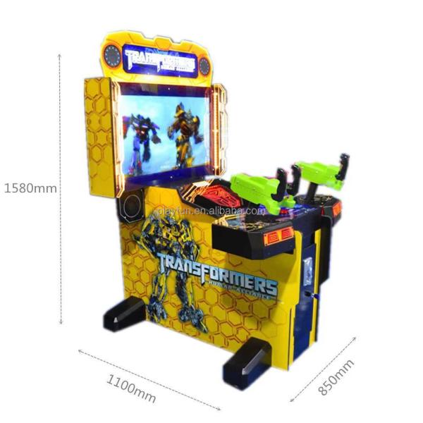 Indoor Commercial Amusement Park Let's Go Island Small Arcade Tv Video Gun Shooting Game Machine for Children Kids FEC
