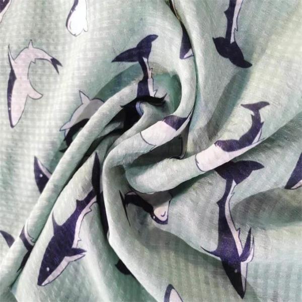 Женщины Crinkle Ripstop одевают ткань 119gsm 57