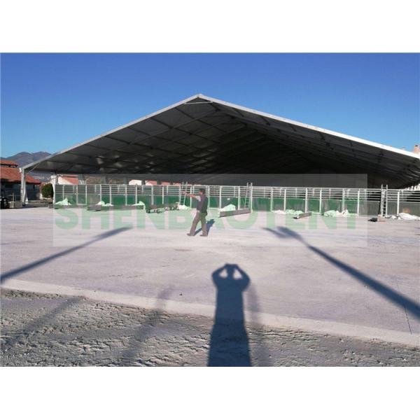 Big Pvc Carpas Outdoor Event Tent 50x100 M For Festival Guests Anti - Rust Surface