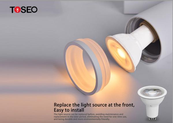 Tamanho montado de superfície branco de Downlight Gu10 3W 5W 6W 7W 60xH130mm