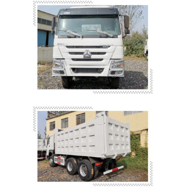 TITAN 371HP Howo 6x4 Used howo Dump Truck for Sale